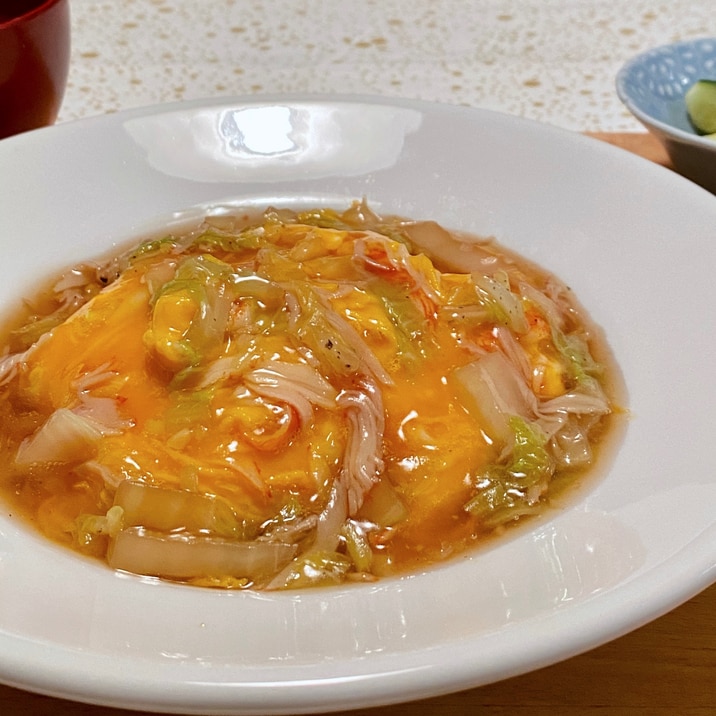 とろウマ!白菜あんかけ天津飯